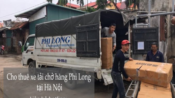 Cho thuê xe tải chở hàng Phi Long phố Quang Trung