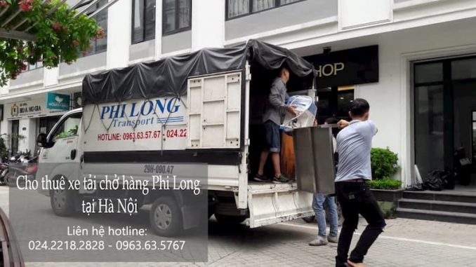 Dịch vụ taxi tải Phi Long tại phố Lê Văn Hưu