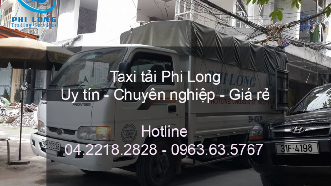 Dịch vụ taxi tải Phi Long tại đường Quảng Bá