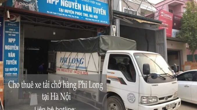 Taxi tải Phi Long tại phố Nghĩa Đô đi Cao Bằng