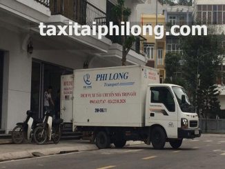 Taxi tải tại chung cư Florence